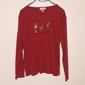 M & C Sportswear Christmas Top